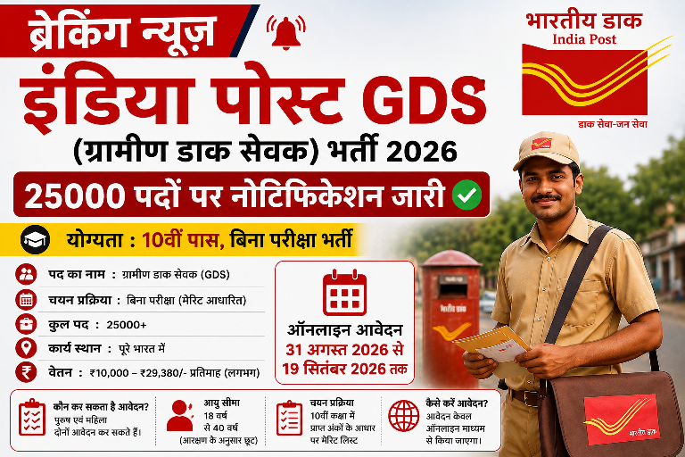 India Post GDS Recruitment 2026